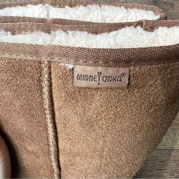 Minnetonka Women's Olympia Boot Size 9 tan - Picture 14 of 14
